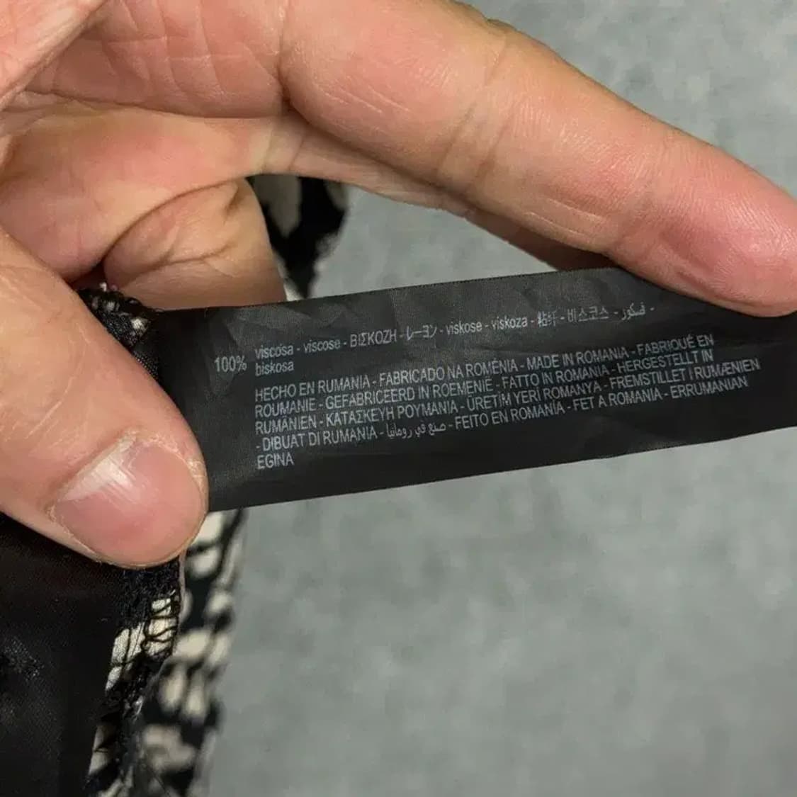 자라 애니멀 패턴 여성 비스코스 원피스 S 상품이미지7