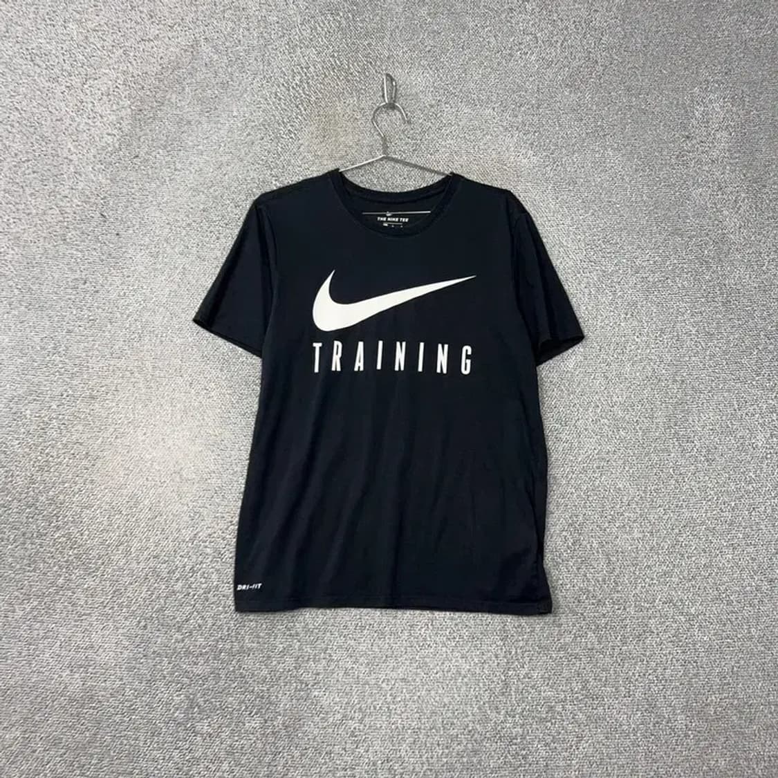 나이키 트레이닝 로고 프린팅 네이비 반팔 티 L 상품이미지1