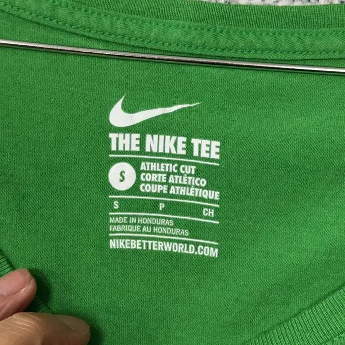 나이키 그린 로고 U넥 여성 빈티지 반팔티 S 상품이미지3