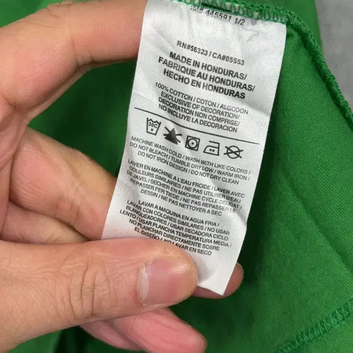 나이키 그린 로고 U넥 여성 빈티지 반팔티 S 상품이미지4