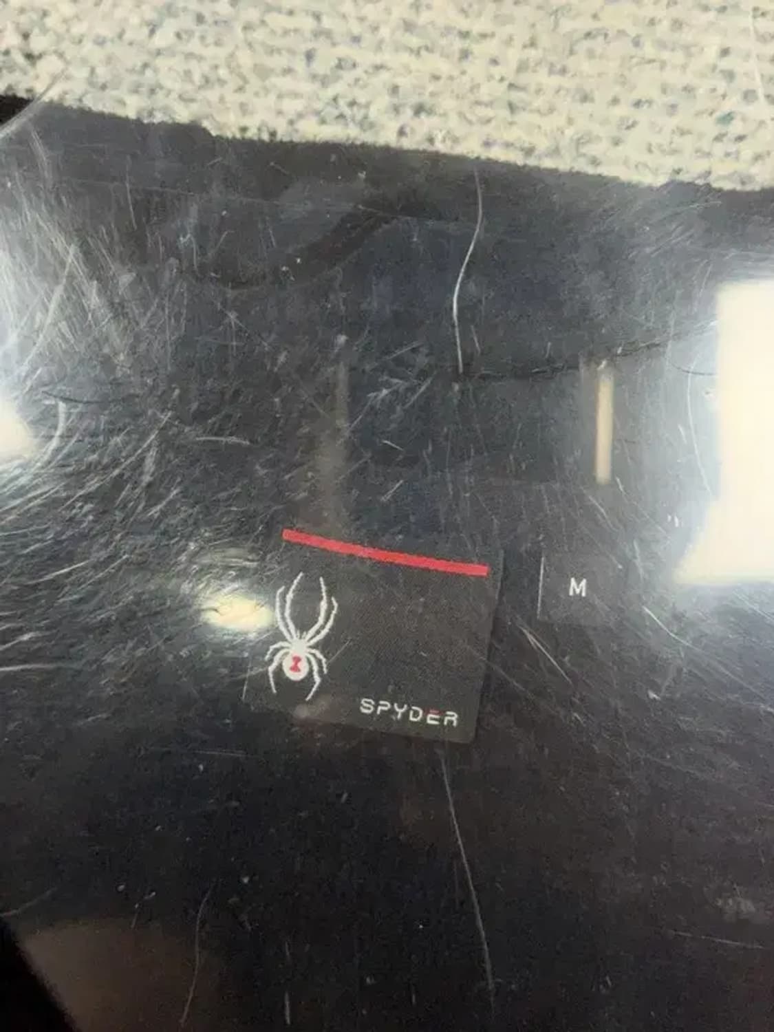 스파이더 블랙 로고 기능성 후드집업 M 상품이미지6