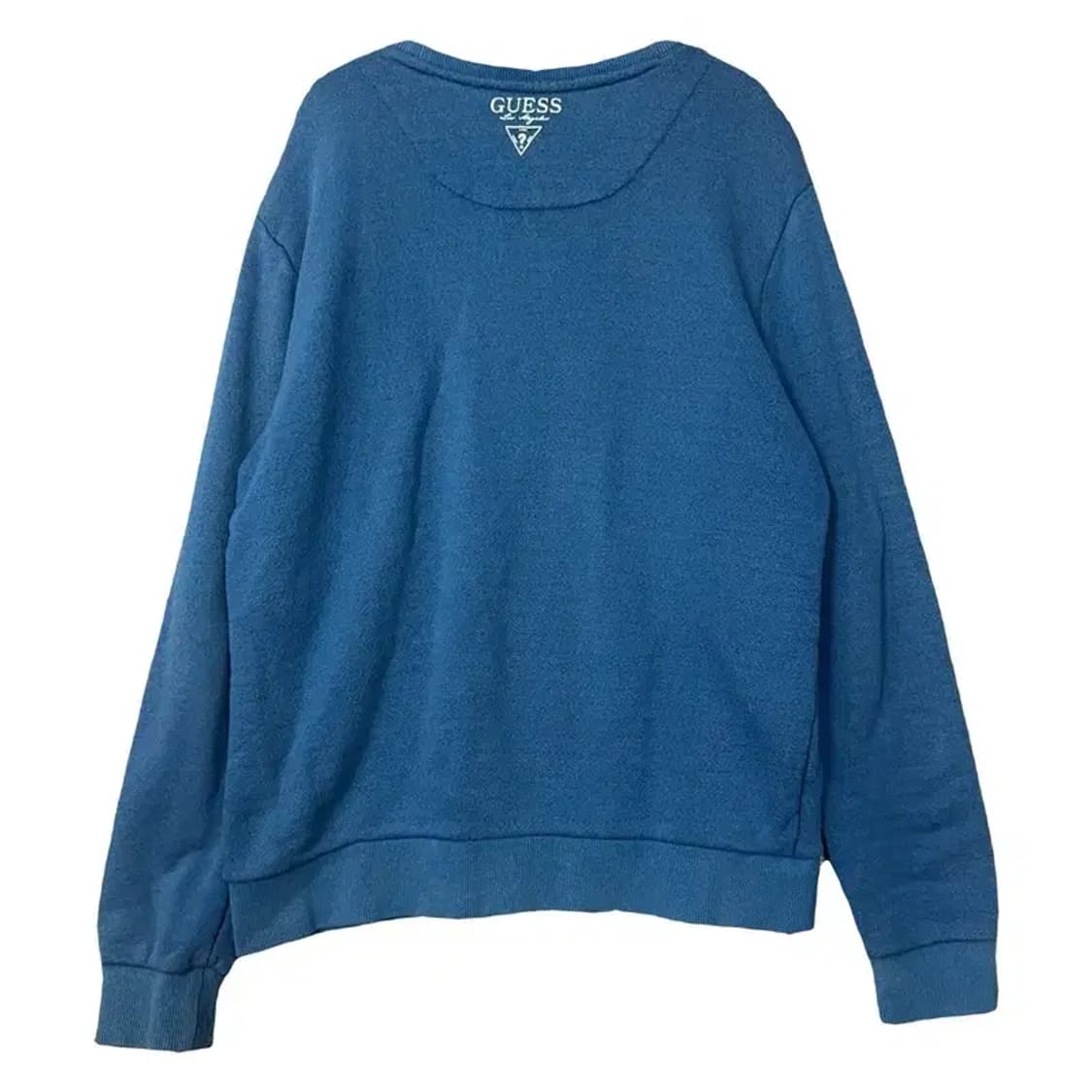 게스 프린팅 블루 맨투맨 L 상품이미지2