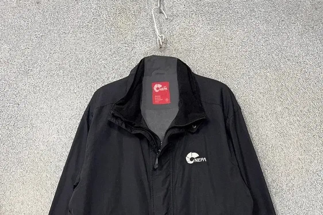 네파 블랙 로고 바람막이 95 상품이미지3