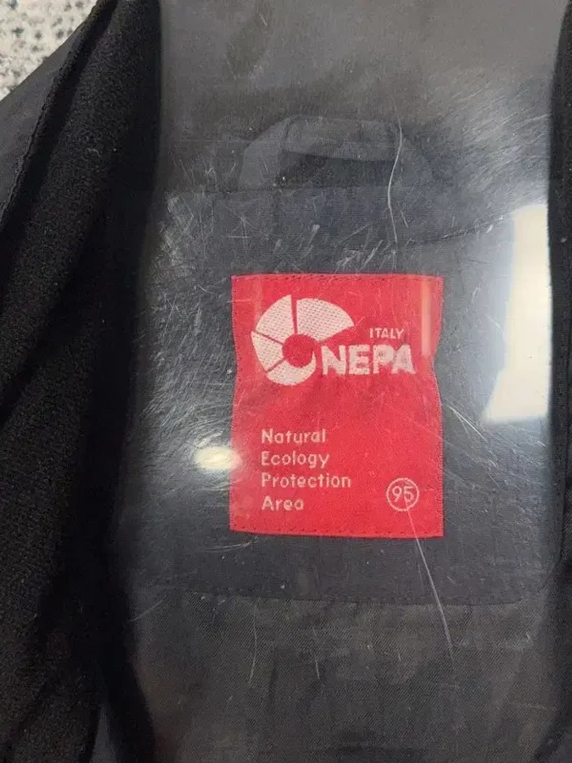 네파 블랙 로고 바람막이 95 상품이미지7