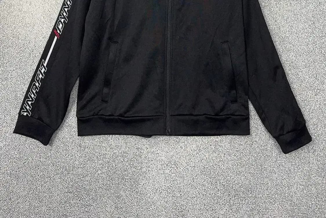 다이나핏 블랙 로고 기능성 집업 저지 XL 상품이미지4