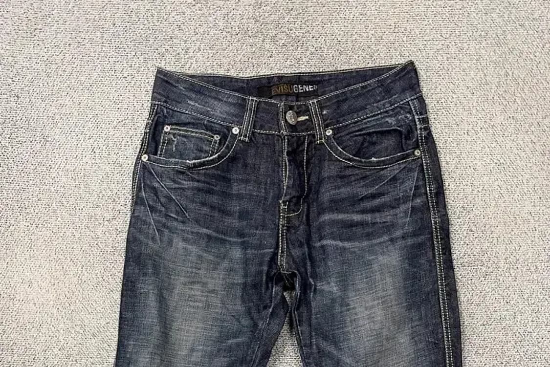 에비수 워싱 빈티지 백로고 청바지 030 상품이미지3