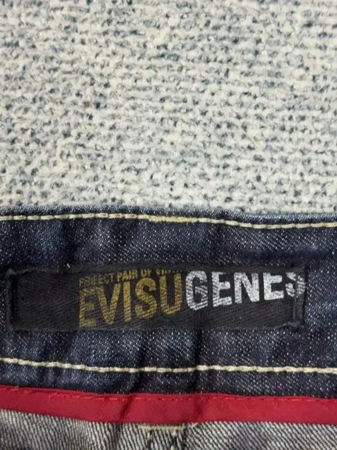 에비수 워싱 빈티지 백로고 청바지 030 상품이미지6