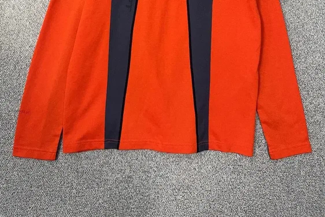 코오롱 오렌지 등산 기능성 반집업 긴팔 100 상품이미지4