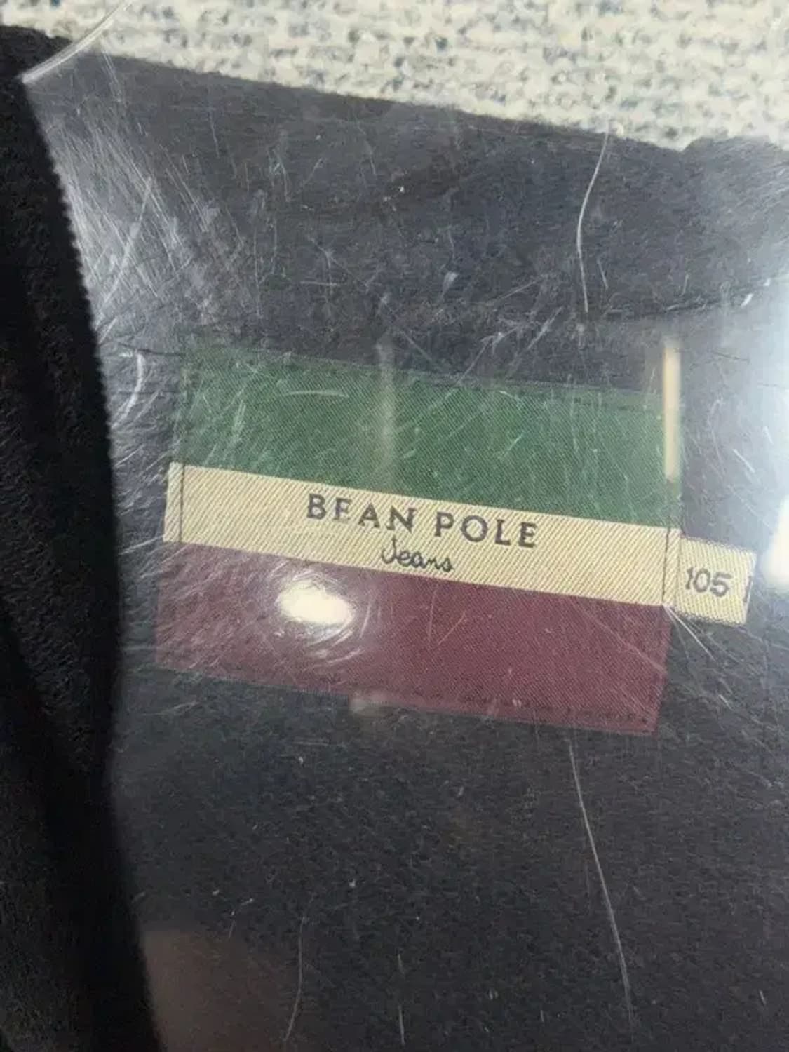 빈폴 블랙 로고 캐주얼 후드집업 105 상품이미지7