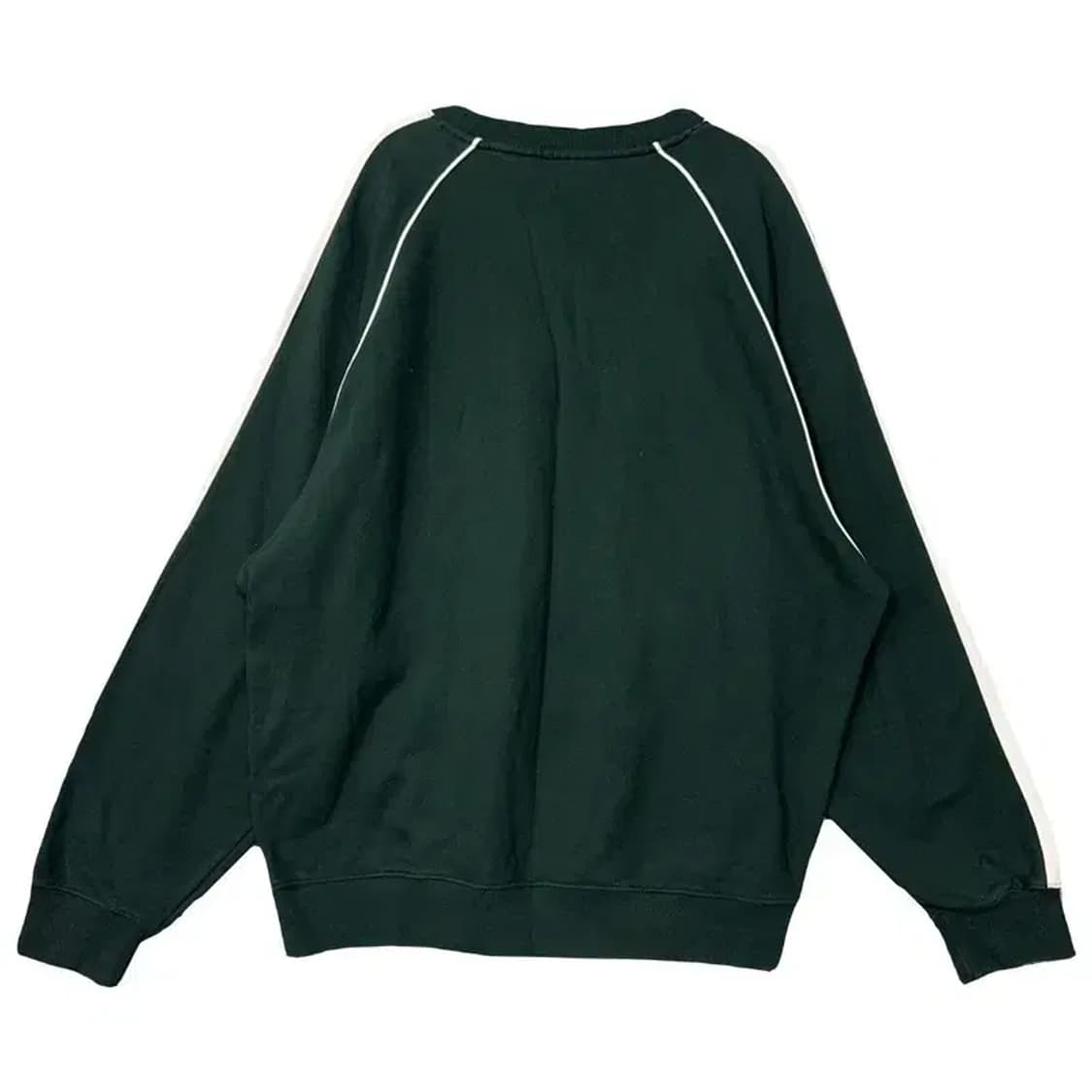 5252 OIOI 로고 프린팅 그린 맨투맨 F 상품이미지2