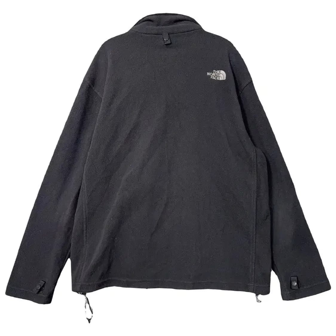노스페이스 블랙 로고 플리스 후리스 집업 105 상품이미지2