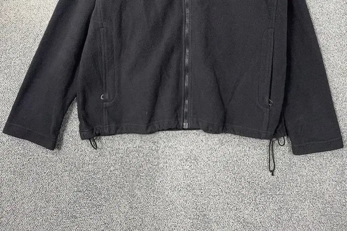 노스페이스 블랙 로고 플리스 후리스 집업 105 상품이미지4