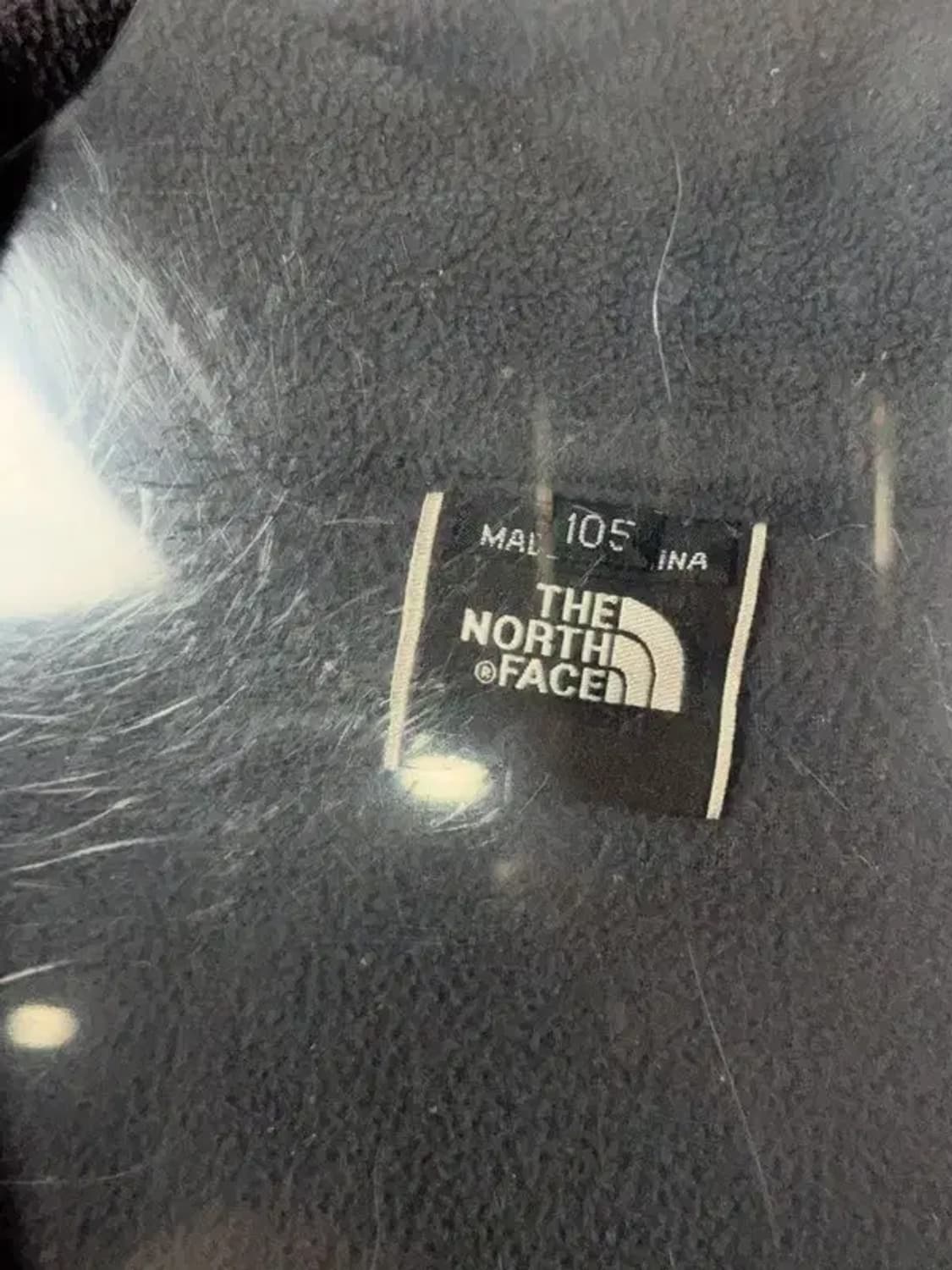 노스페이스 블랙 로고 플리스 후리스 집업 105 상품이미지7