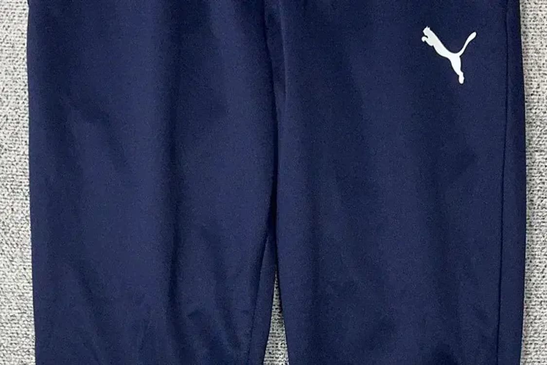 푸마 네이비 로고 기능성 조거팬츠 L 상품이미지4