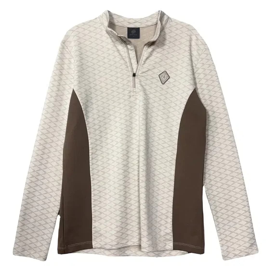 코오롱 크림 등산 기능성 반집업 긴팔 95 상품이미지1