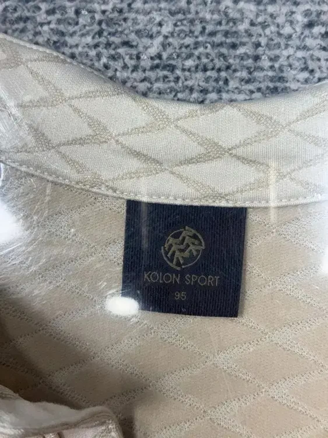 코오롱 크림 등산 기능성 반집업 긴팔 95 상품이미지7