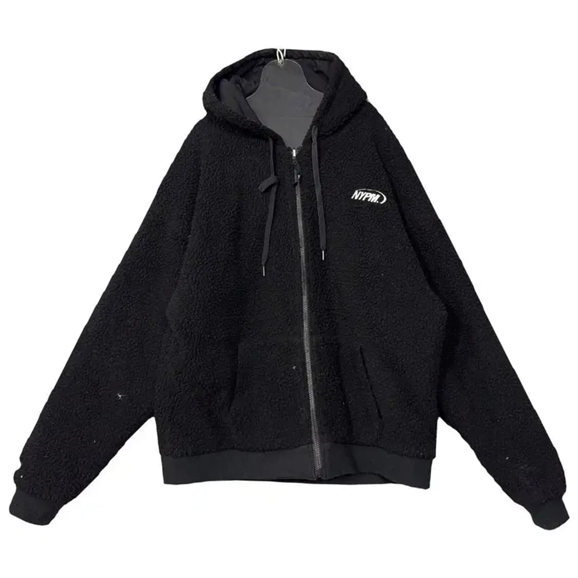 남성 양면 캐주얼 뽀글이 후리스 점퍼 자켓 FREE 상품이미지1