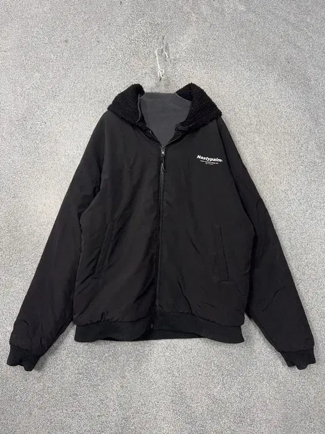 남성 양면 캐주얼 뽀글이 후리스 점퍼 자켓 FREE 상품이미지3