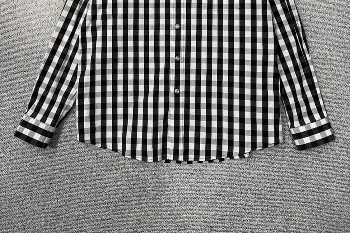 닥스 체크 블랙 캐주얼 남성 셔츠 105 상품이미지4