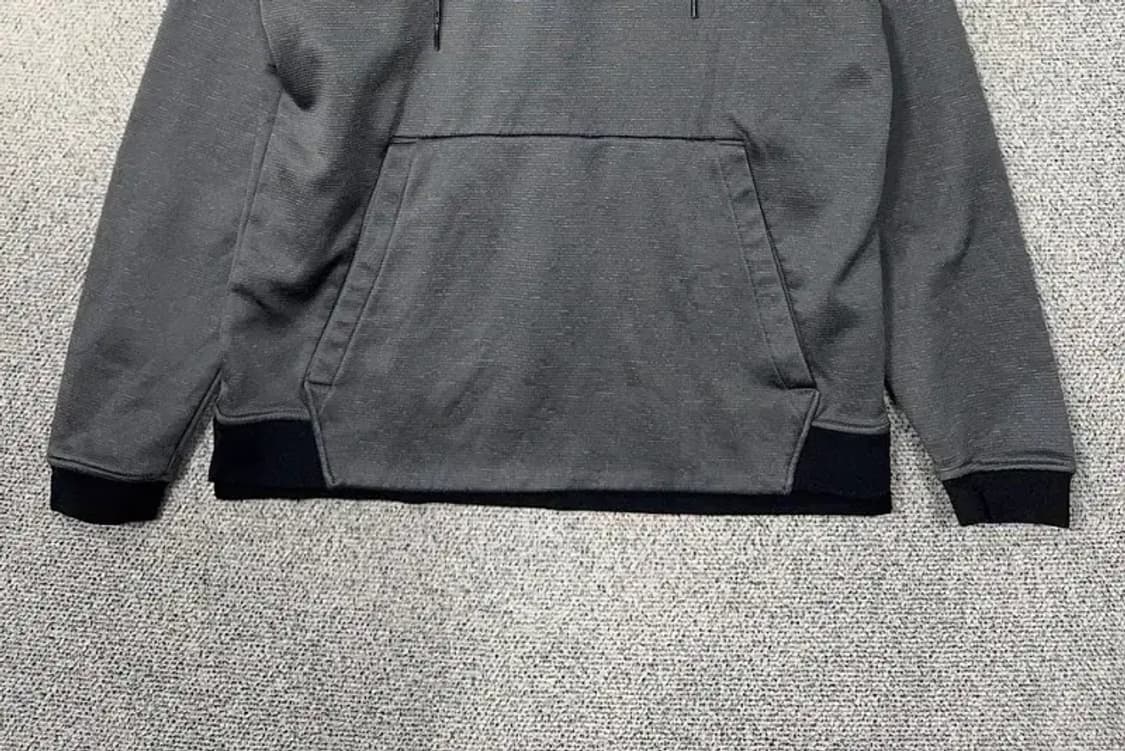 언더아머 그레이 기능성 반집업 후드티 SM/P/CH 상품이미지4