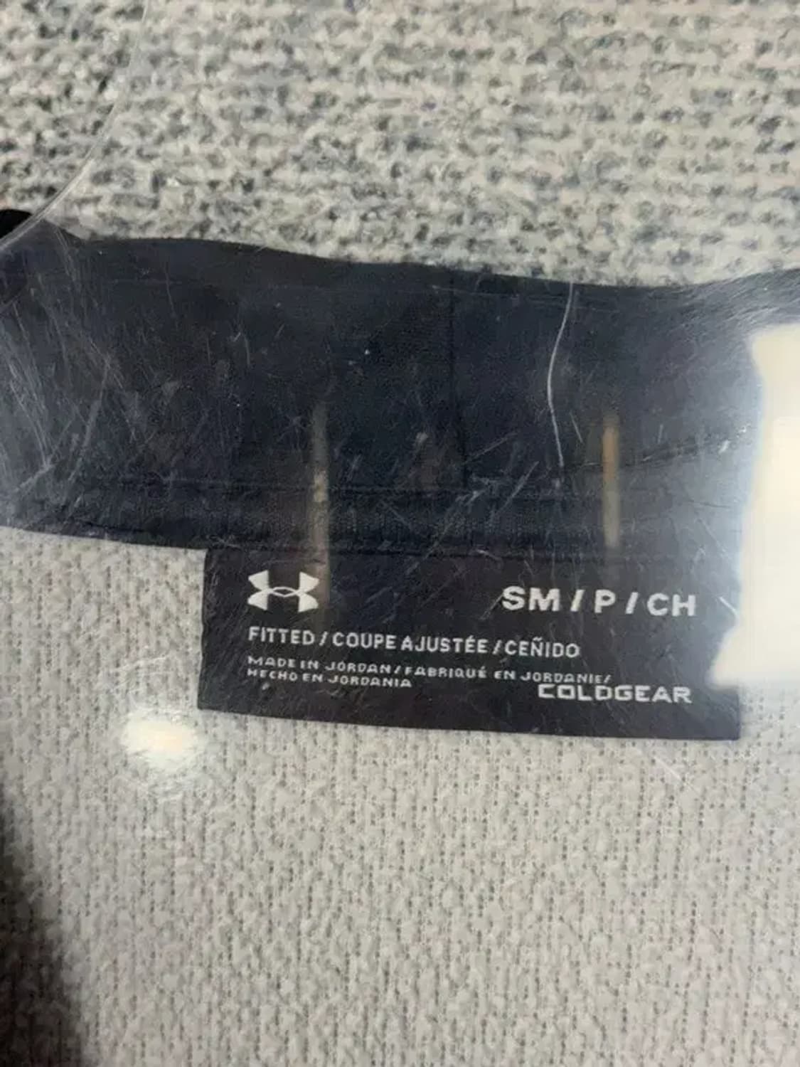 언더아머 그레이 기능성 반집업 후드티 SM/P/CH 상품이미지7