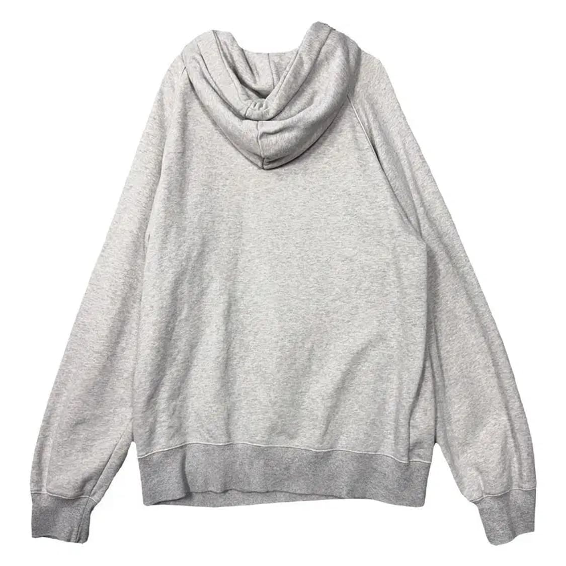 키르시 프린팅 라이트 그레이 후드티 2 상품이미지2