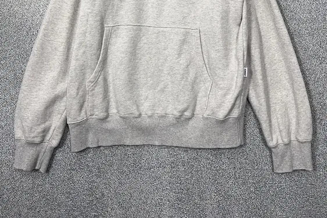 키르시 프린팅 라이트 그레이 후드티 2 상품이미지4