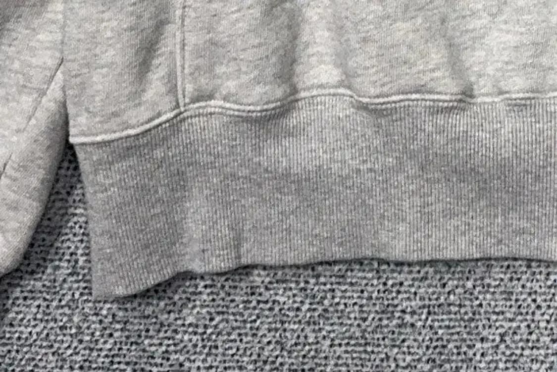 키르시 프린팅 라이트 그레이 후드티 2 상품이미지5