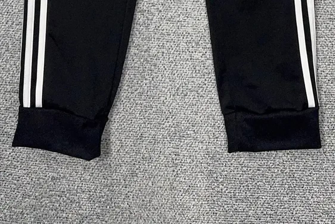 아디다스 블랙 로고 삼선 조거팬츠 L 상품이미지6