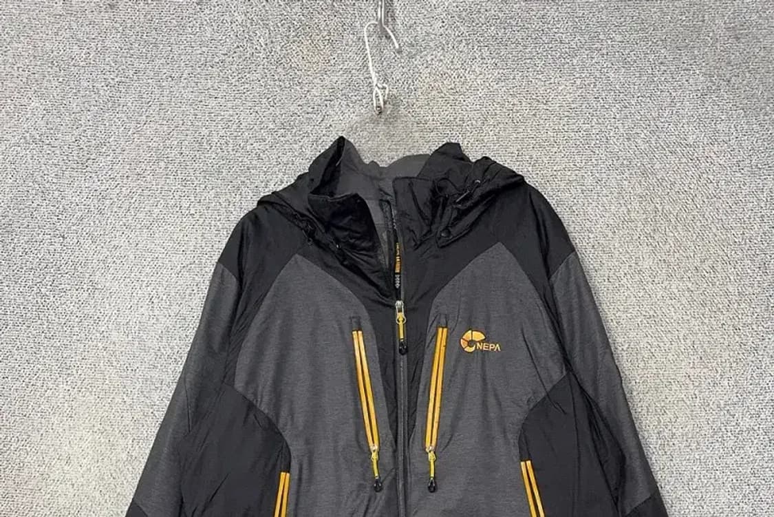 네파 그레이 블랙 투톤 기능성 바람막이 110 상품이미지3