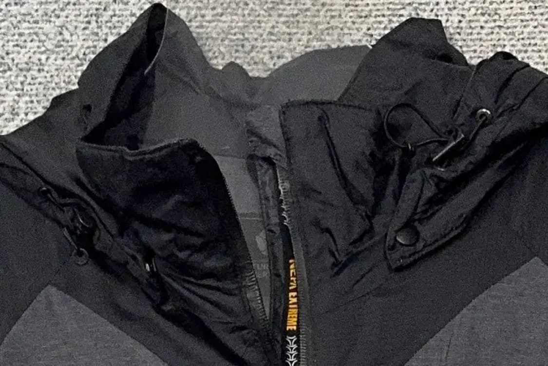 네파 그레이 블랙 투톤 기능성 바람막이 110 상품이미지5