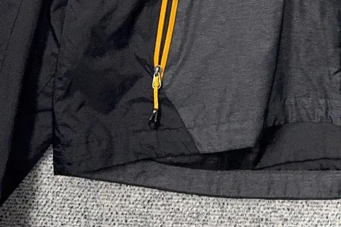 네파 그레이 블랙 투톤 기능성 바람막이 110 상품이미지6