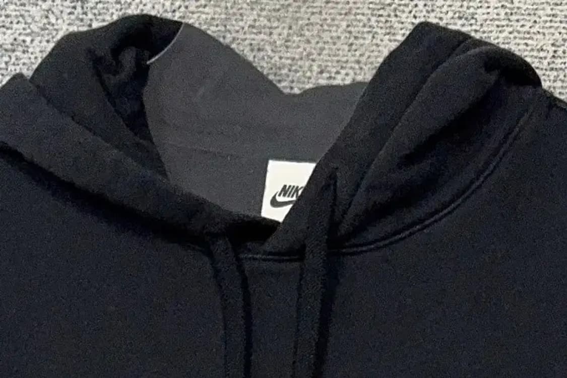 나이키 블랙 로고 후드티 L 상품이미지5
