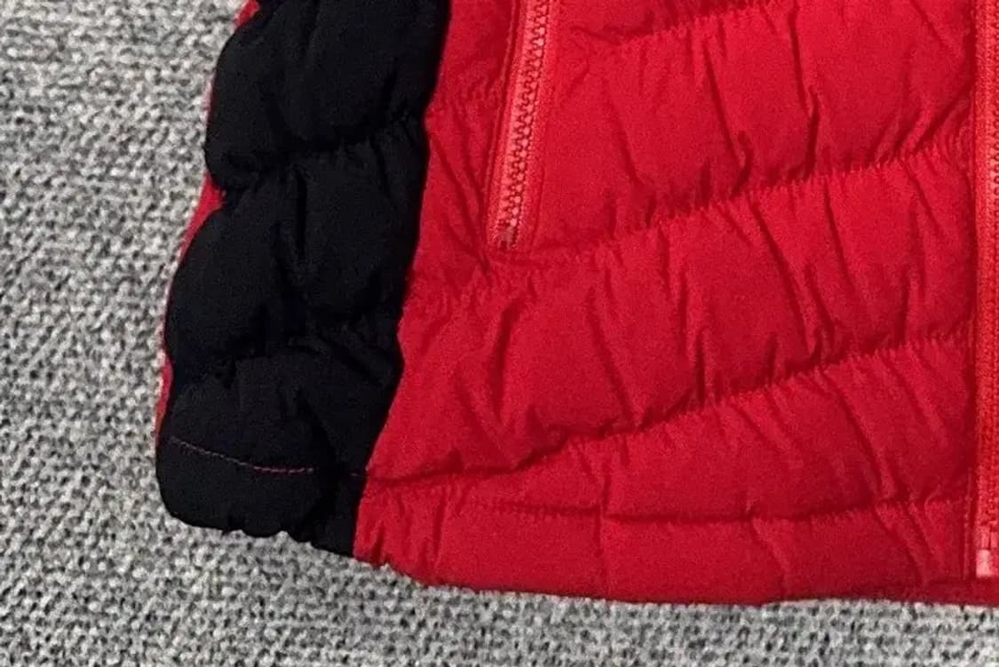 타이틀리스트 구스다운 레드 패딩 조끼 S 상품이미지7