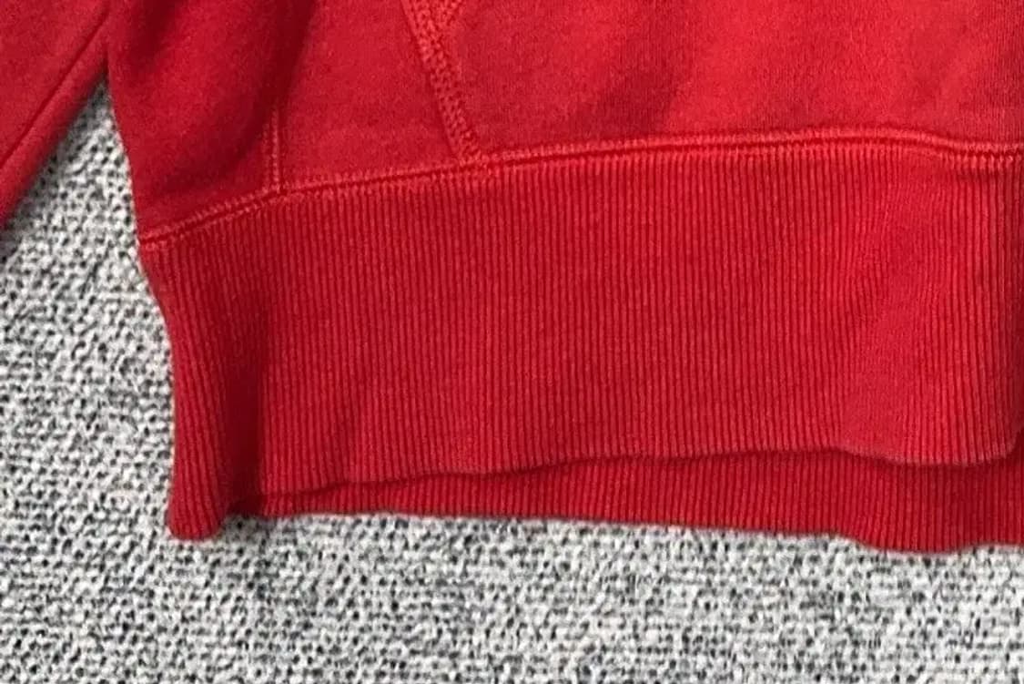 나이키 빈티지 프린팅 레드 후드티 G 상품이미지6