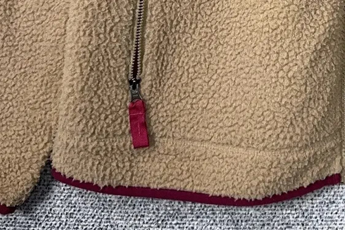 블랙야크 베이지 양털 뽀글이 후리스 자켓 105 상품이미지6