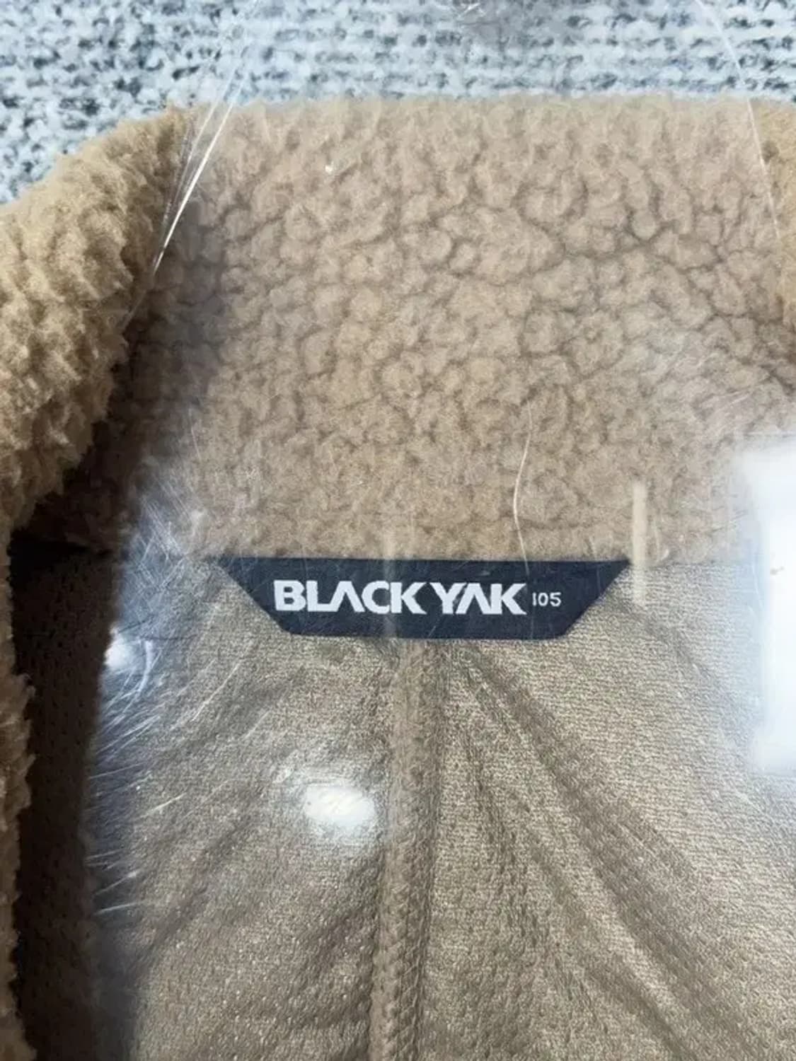 블랙야크 베이지 양털 뽀글이 후리스 자켓 105 상품이미지7