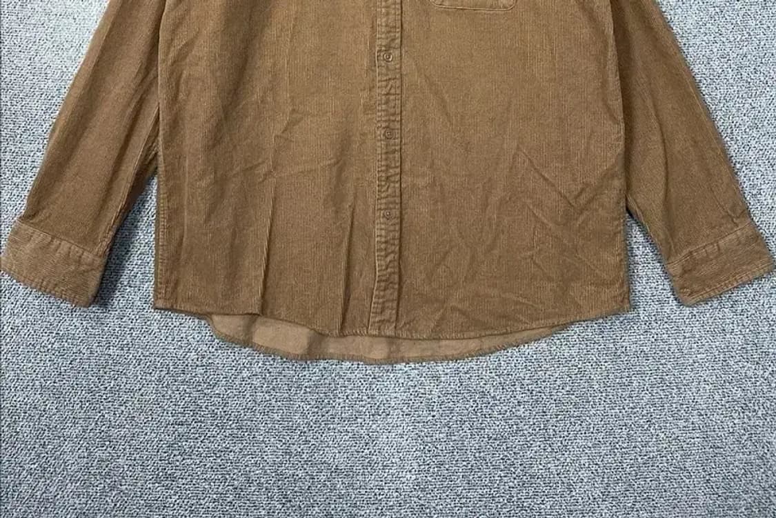 무신사스탠다드 브라운 코듀로이 오버 사이즈 셔츠 2XL 상품이미지4
