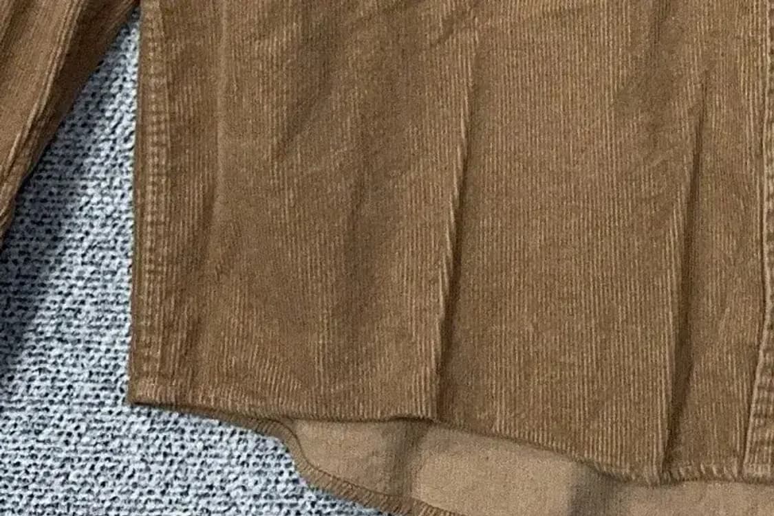 무신사스탠다드 브라운 코듀로이 오버 사이즈 셔츠 2XL 상품이미지6