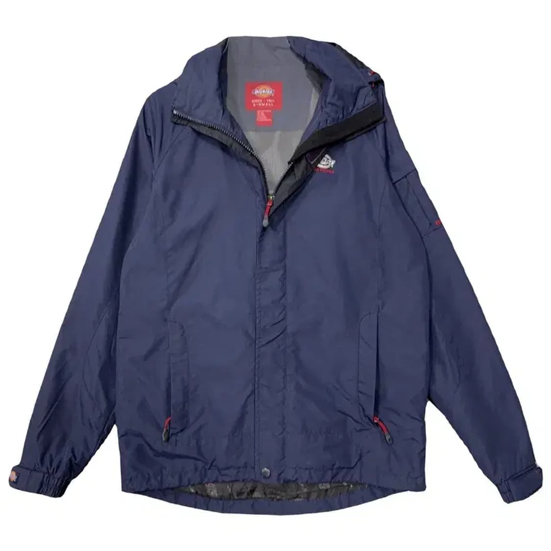 디키즈 네이비 로고 바람막이 X-SMALL 상품이미지1