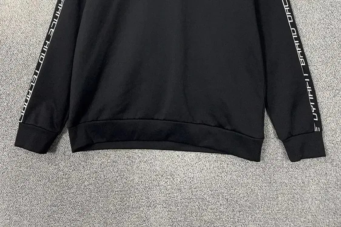 다이나핏 블랙 로고 맨투맨 M 상품이미지4