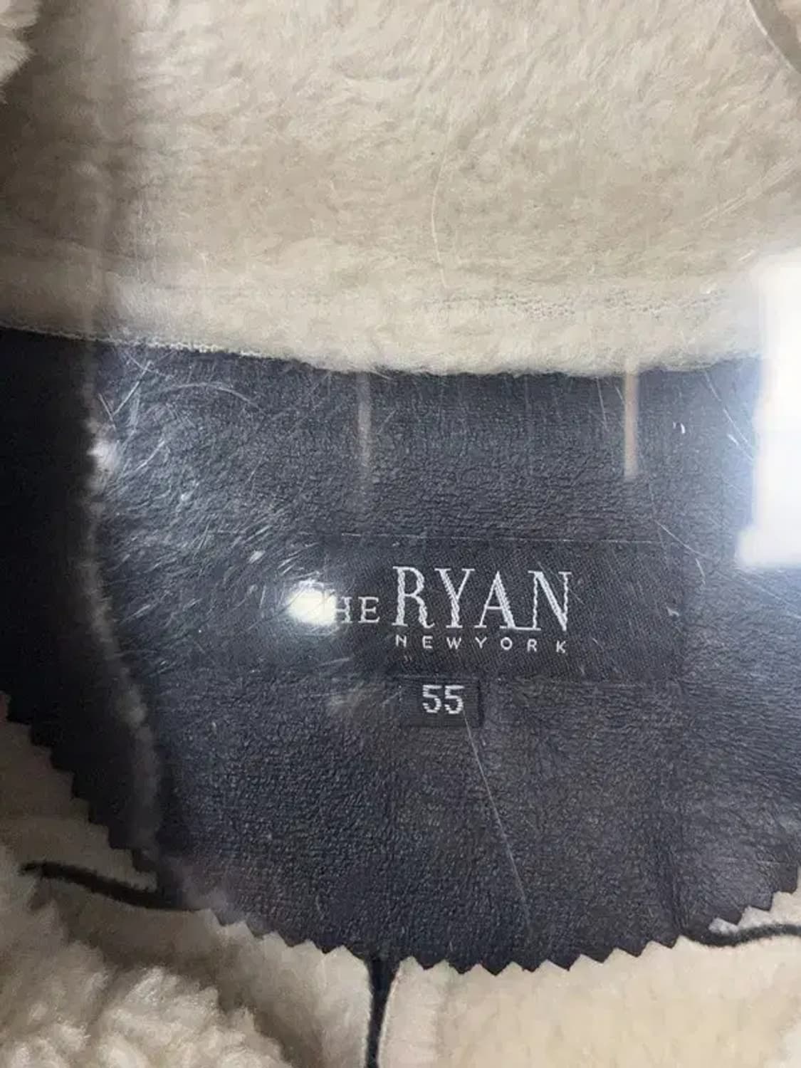 RYAN NEWYORK 블랙 무스탕 코트 85-160 (55) 상품이미지7