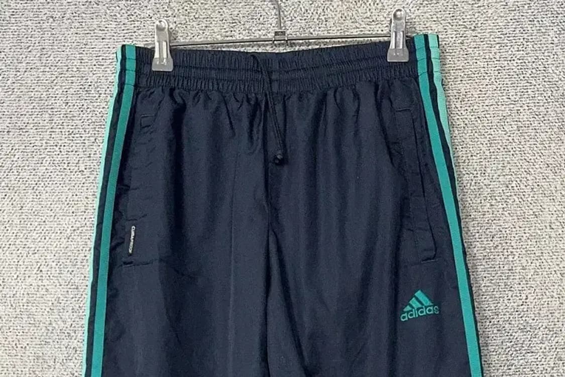 아디다스 네이비 로고 우븐 트레이닝 팬츠 S/P 상품이미지3