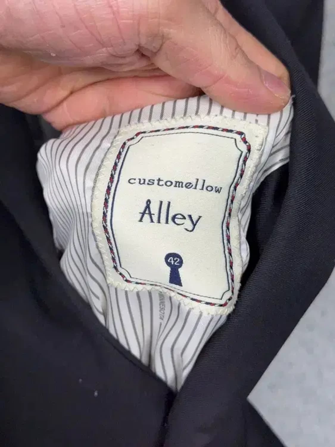 커스텀멜로우 블랙 정장 클래식 블레이저 110 상품이미지7