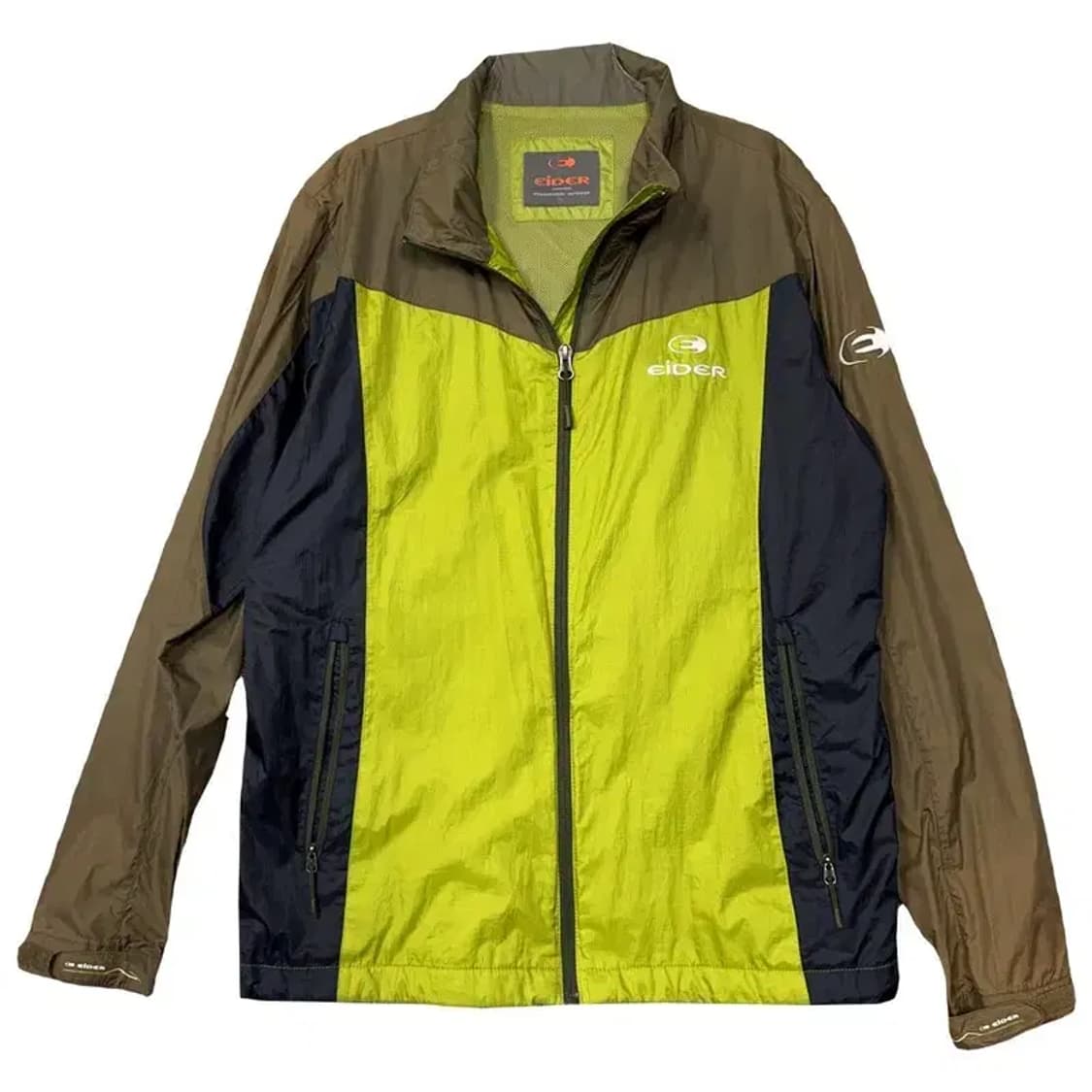 아이더 그린 로고 바람막이 M 상품이미지1