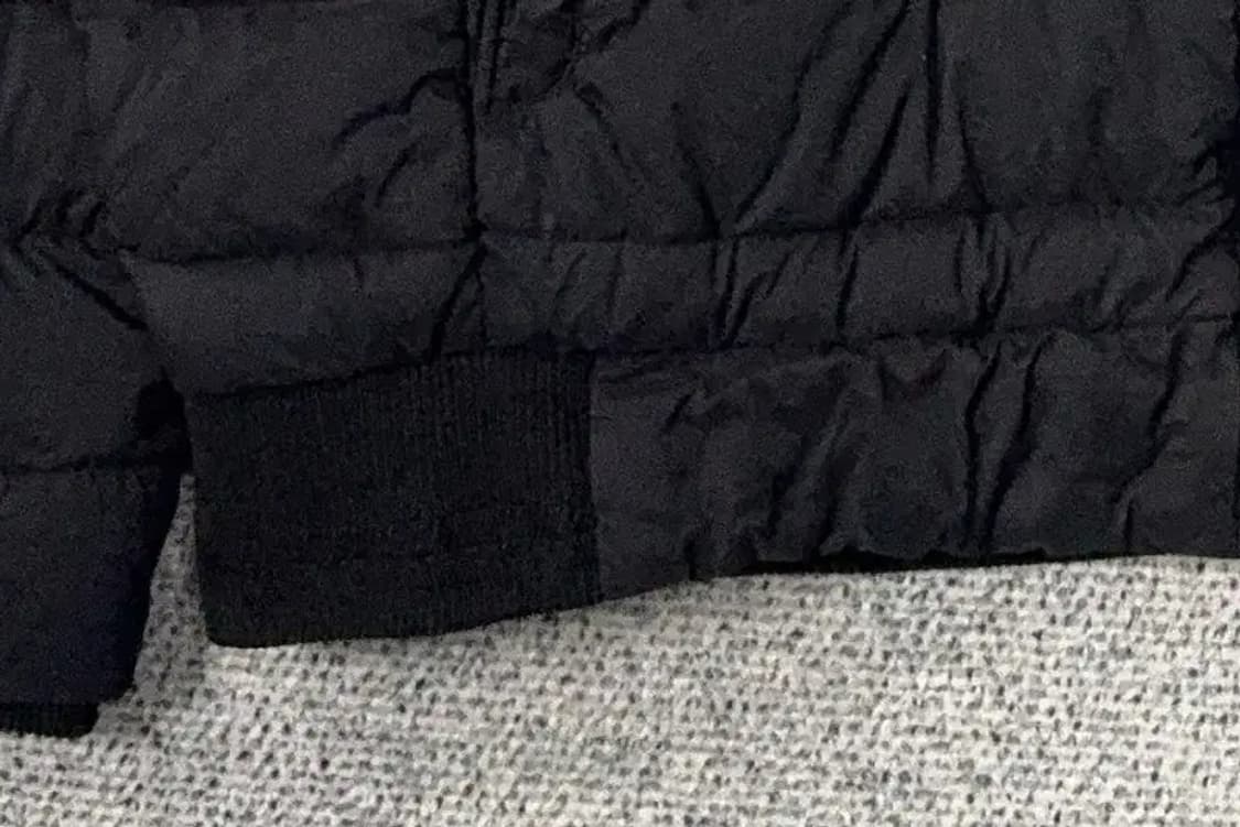 코오롱 블랙 다운 경량 블루종 패딩 M 상품이미지6