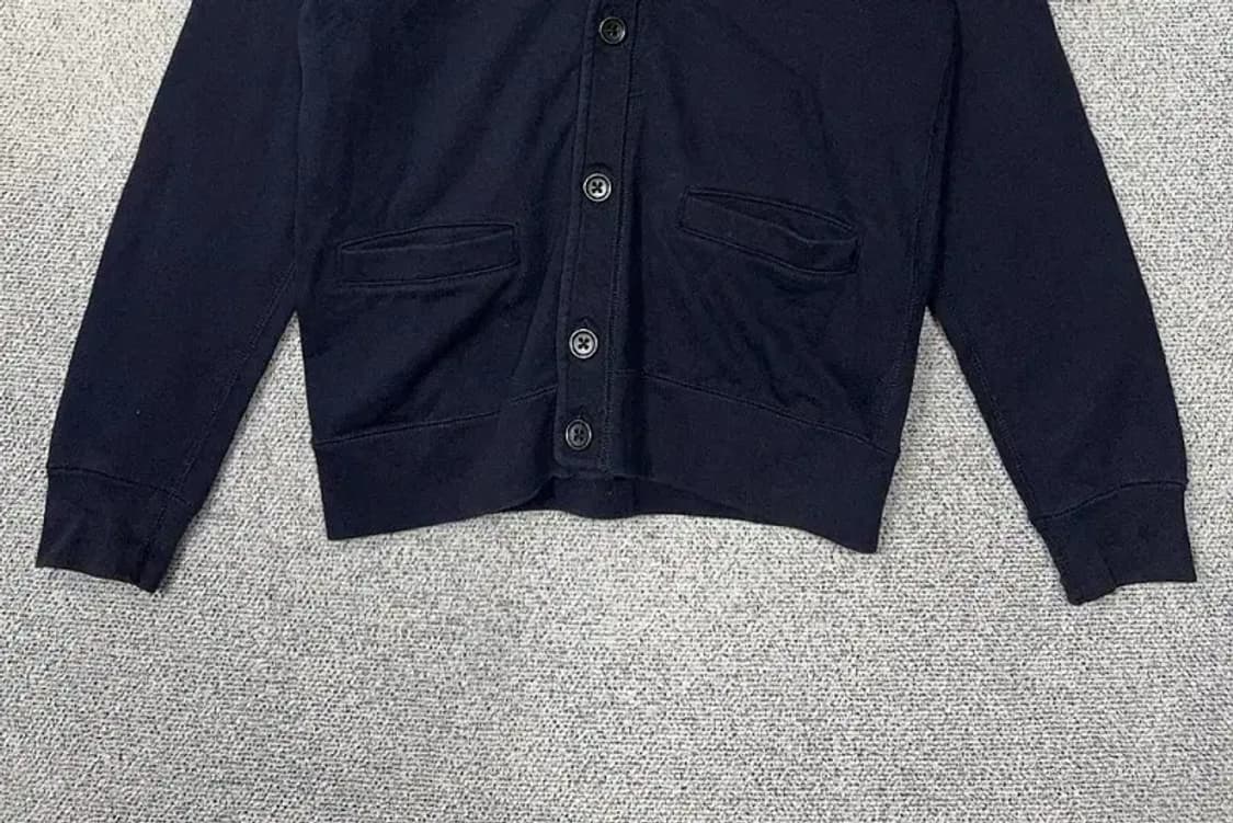 유니클로 네이비 숄코라 니트 가디건 M 상품이미지4