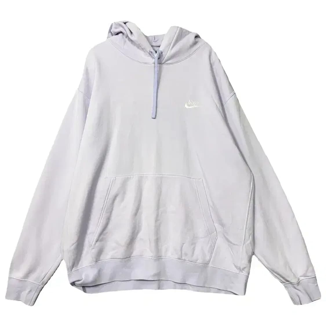 나이키 라이트 퍼플 로고 오버핏 후드티 XXL 상품이미지1