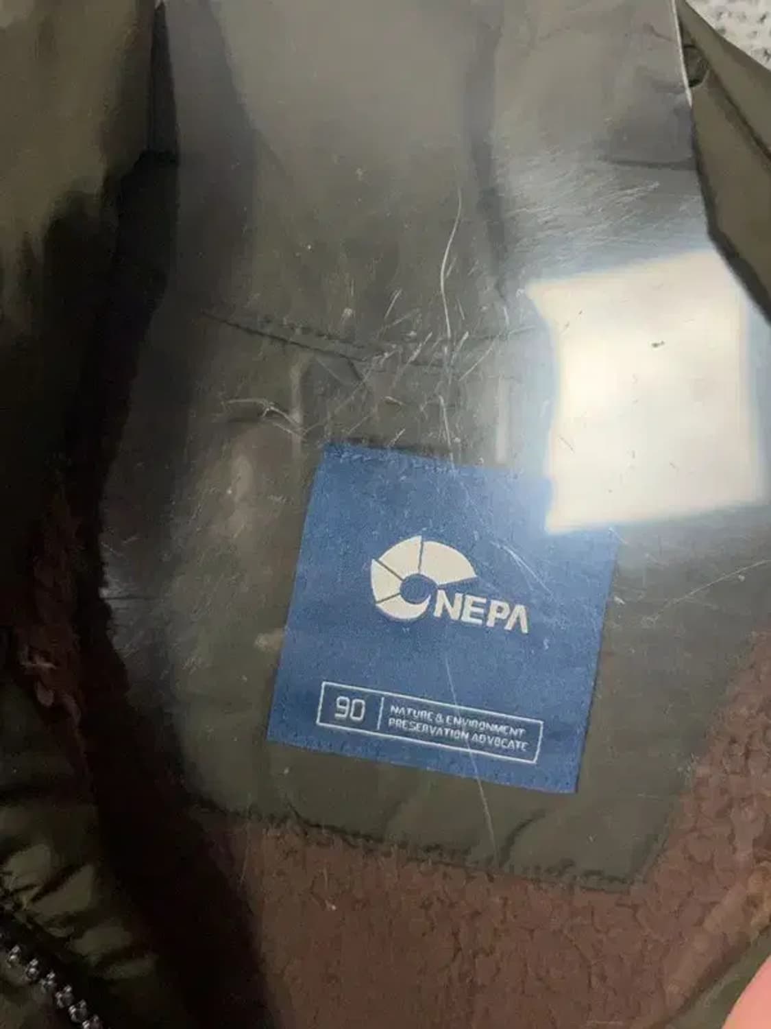 네파 카키 캐주얼 여성 퀄팅 롱패딩 90 상품이미지7