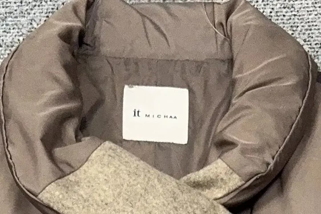 잇 미샤 베이지 덕다운 여성 캐주얼 패딩 F 상품이미지5